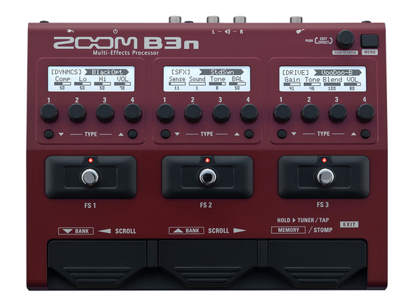 Zoom B3n - Multi-Effects Processor for Bass