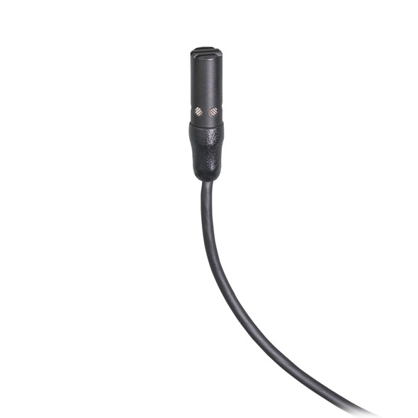 Audio-Technica AT898CT4 - Subminiature cardioid condenser lavalier microphone with 55" cable terminated with TA4F-type connector for Shure wireless