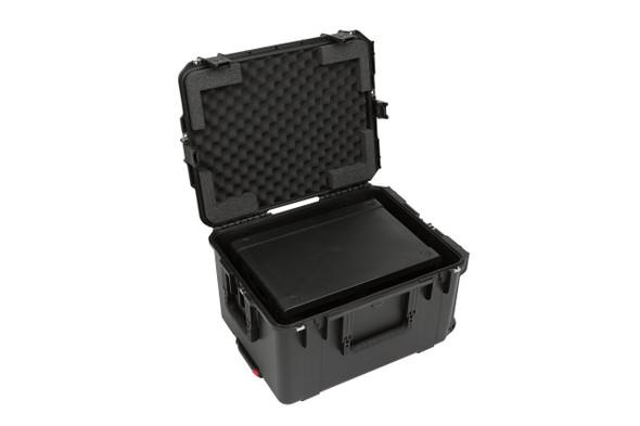 SKB 3i-2217M124U - iSeries Case with Removeable 4U Injection Molded Rack Cage, TSA Latches, Wheels