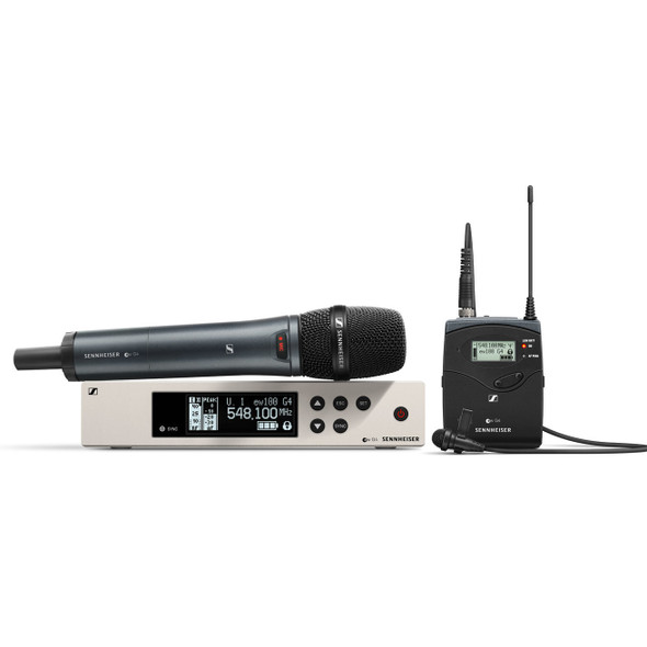 SENNHEISER ew 100 G4-ME2/835-S-G - Wireless Lavalier/vocal combo set