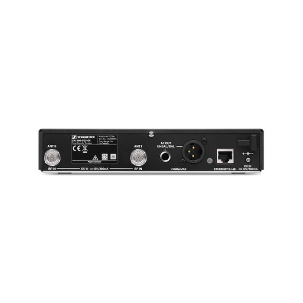 SENNHEISER EM 300-500 G4-AW+ - Rackmount true diversity receiver. GA3 rackmount included, frequency range: AW+ (470 - 558 MHz)