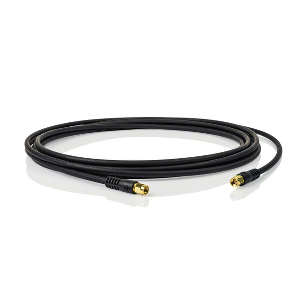 SENNHEISER CL 5 PP - Antenna cable 5 m, RSMAm-RSMAm, 1 ea., black SENNHEISER CL 5 PP - Antenna cable 5 m, RSMAm-RSMAm, 1 ea., black