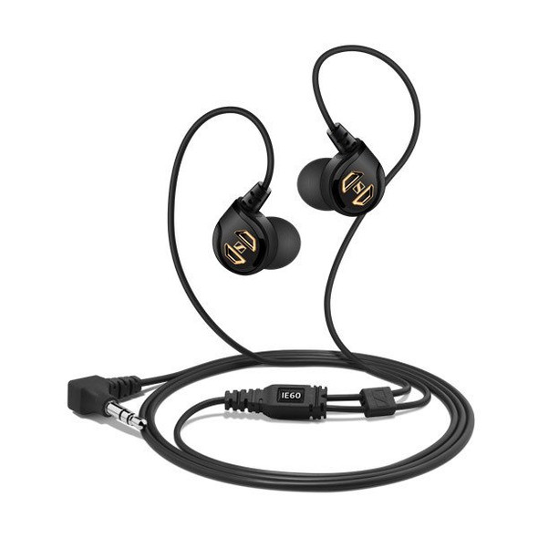 SENNHEISER IE 60 - High-fidelity noise isolating In Ear canal headphones with a 1.2m cable and 3.5mm stereo plug