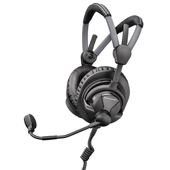 SENNHEISER HMDC 27 - Audio headset, NoiseGard 600/200 Ω (ANR on/off), circumaural, dynamic microphone, hypercardioid, cable not included