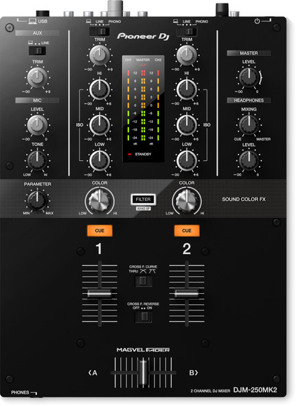 Pioneer DJ DJM-450 - COMPACT 2-CHANNEL MIXER