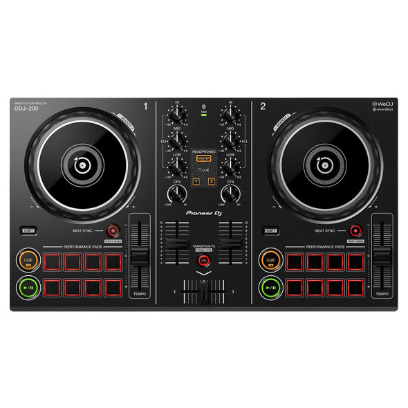 Pioneer DJ DDJ-200 - Smart DJ Controller Makes Mixing Easy for All