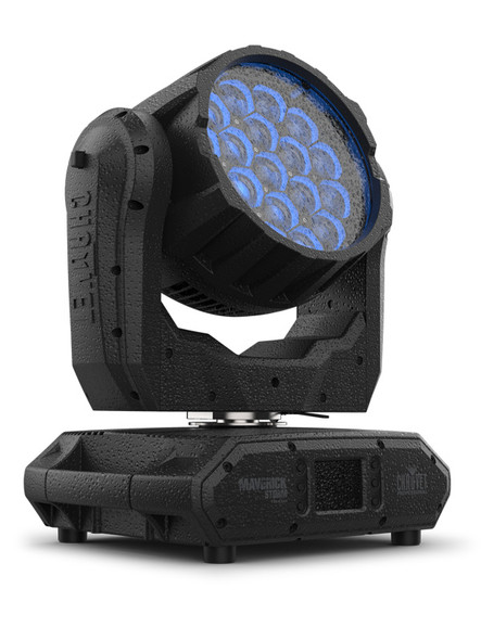 Chauvet Professional MaverickStorm1Wash - Includes: IP powerKON Power Cord, 2pc Omega Brackets. Control: 5-pin DMX, ArtNet, sACN, WDMX, RDM