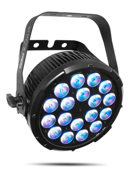 Chauvet Professional COLORDASHPARQUAD18 - COLORdash Par-Quad 18 Includes: PowerCON Power Cord. Control: 3-pin DMX, 5-pin DMX