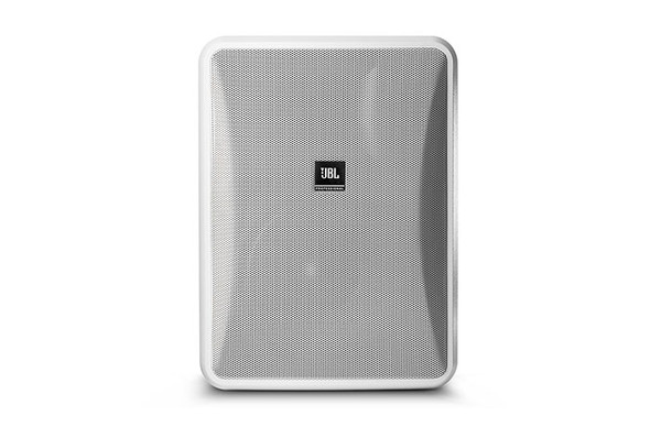JBL CONTROL 28-1-WH - 8" 2-WAY SURFACE-MT SPKR, WHT Control 28-1 in white.