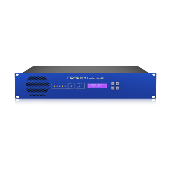 Midas DL153 Stagebox with 16 MIDAS Mic Preamps and Dual-Redundant AES50 Networking