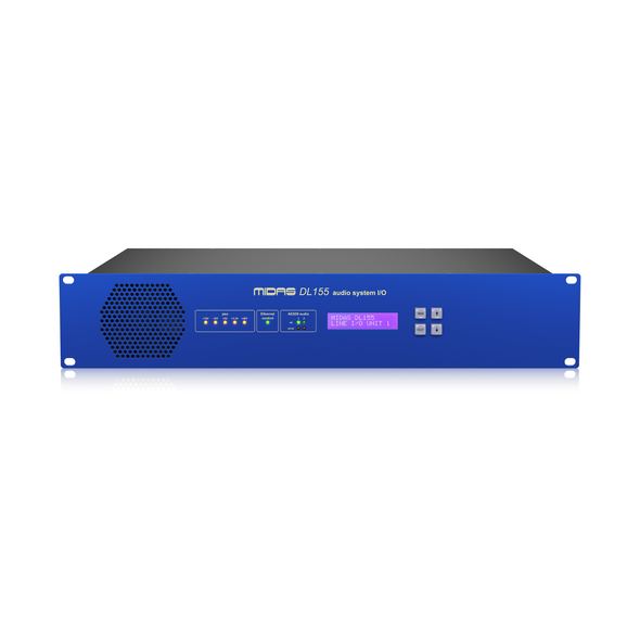 Midas DL155 tagebox with 8 MIDAS Mic Preamps, 8 AES I/O and Dual-Redundant AES50 Networking 