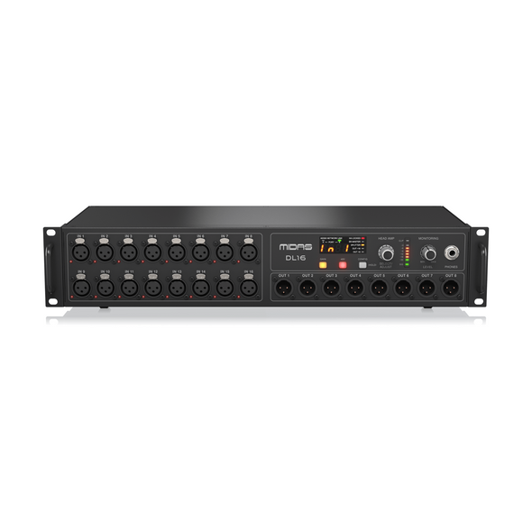 Midas DL16 I/O Stage Box with 16 Preamps