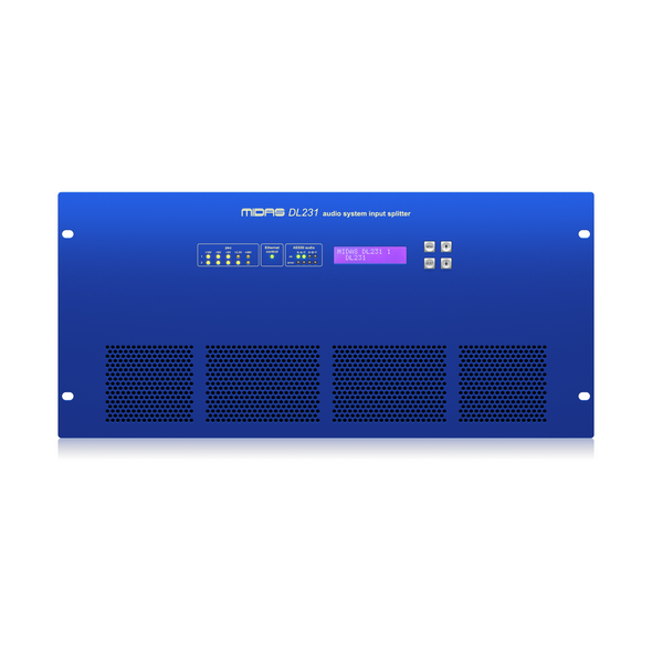 Midas DL231 24x24 Active Microphone Splitter with 2 Preamps per Input (5 RU)