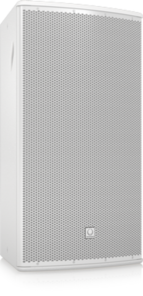 Turbosound TCS152/64-AN-WH Arrayable Powered 2500 Watt 2 Way 15'' Loudspeaker with Dendritic Waveguide, KLARK TEKNIK DSP Technology and ULTRANET Networking (White)