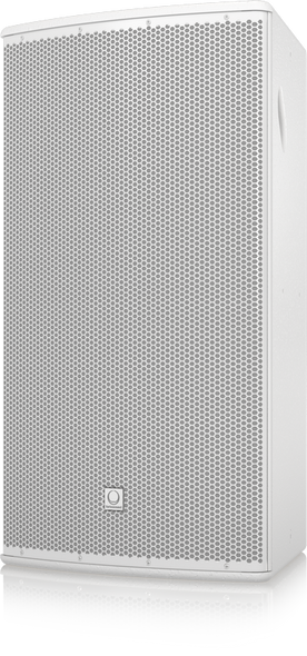 Turbosound TCS152/64-R-WH Arrayable 2 Way 15'' Full Range Loudspeaker with Dendritic Waveguide for Installation Applications (Weather Resistant, White) 60°x40° dispersion