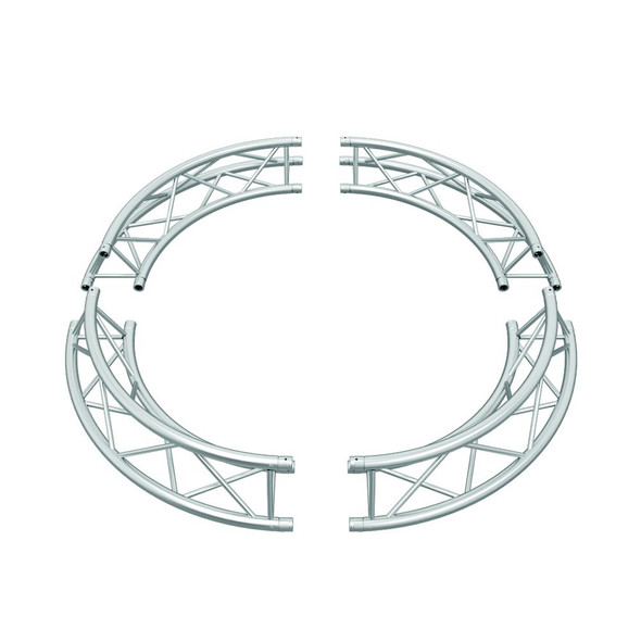 GLOBAL TRUSS TR-C4-90 - 13.12ft (4.0M) TRIANGULAR CIRCLE 4 x 90 DEGREE ARCS