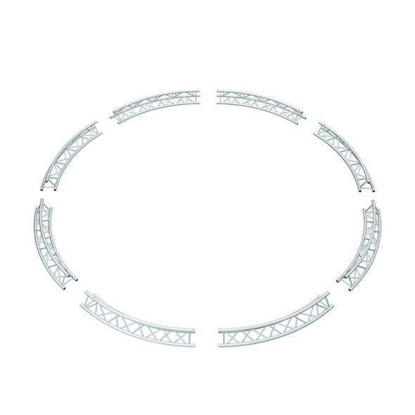 GLOBAL TRUSS TR-C7-45 - 22.96ft (7.0M) TRIANGULAR CIRCLE 8 x 45 DEGREE ARCS