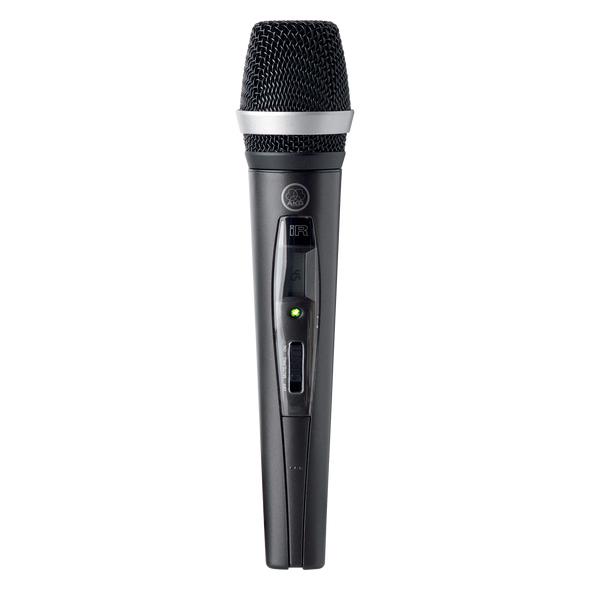 AKG 3301X00170 - HT470 D5 BD7 50mW Wireless handheld transmitter, D5 microphone element, stand adapter, 1x AA LR6 battery included, pilot tone