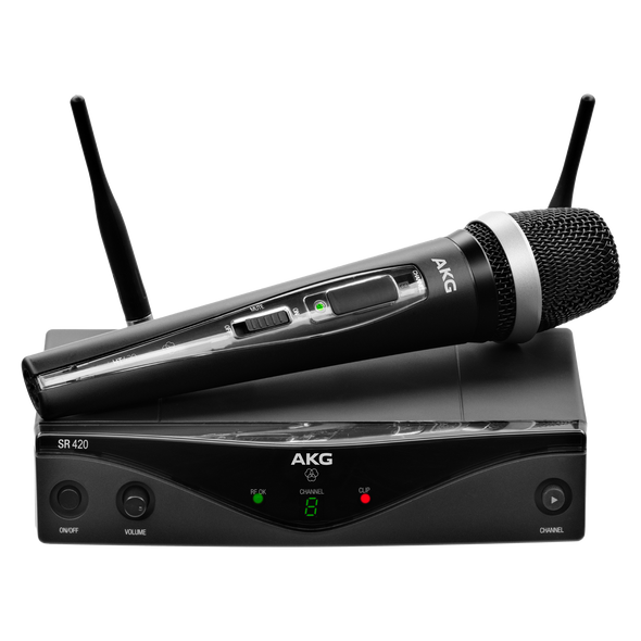 AKG 3416H00010 - WMS420 VOCAL SET Band A Wireless Microphone System