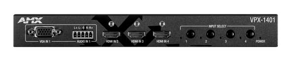 AMX VPX-1401 4x1+1 4K60 Presentation Switcher