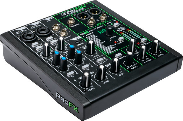 Mackie ProFX6v3 - 6 Channel Professional Effects Mixer with USB