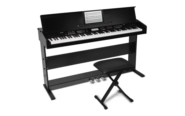 Alesis Virtue 88-key Digital Piano with Wood Stand & Bench 