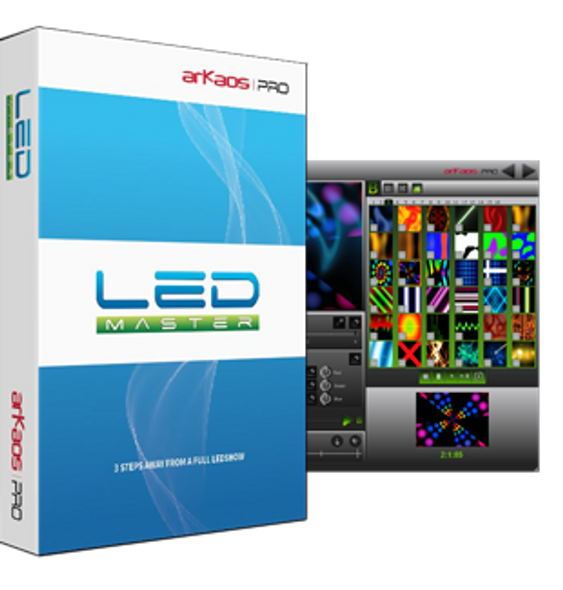 Blizzard Lighting ArKaos - LED Master - Easy-to-use pixel mapping software for Kling-Net