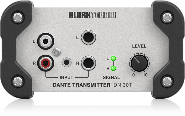 Klark Teknink DN 30T - 2-Channel Dante Audio Transmitter for High-Performance Networking
