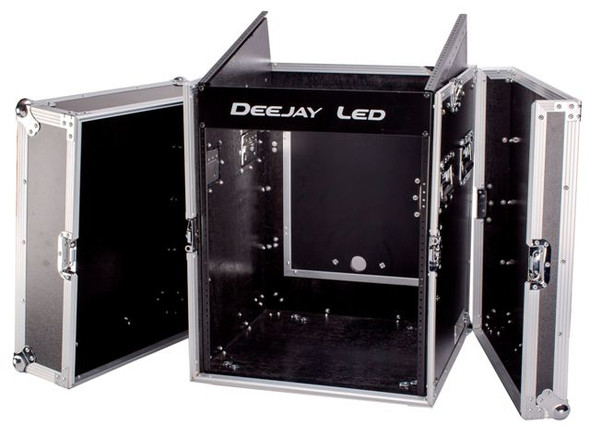 DEEJAY LED TBHM12U - Fly Drive Case For Slant Rack or Similarly Sized Equipment w/Wheels
