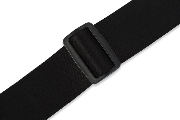 Levy's Leathers MSSR80-BLK -  2" Wide Black Rayon Guitar Strap.
