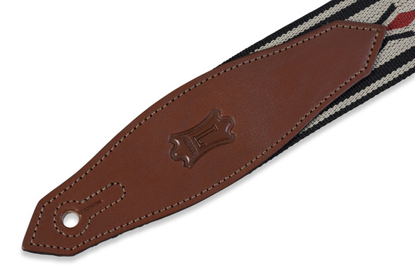 Levy's Leathers MSSN80-MLT -  2" Wide Multi Color Woven Guitar Strap.