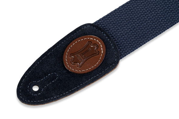 Levy's Leathers MSSC8-NAV -  2" Wide Navy Cotton Guitar Strap.