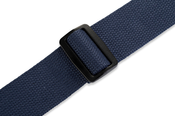 Levy's Leathers MSSC8-NAV -  2" Wide Navy Cotton Guitar Strap.