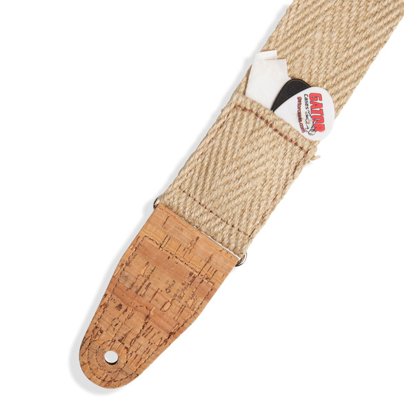 Levy's Leathers MH8P-006 - 2 inch Wide Hemp Guitar Strap.
