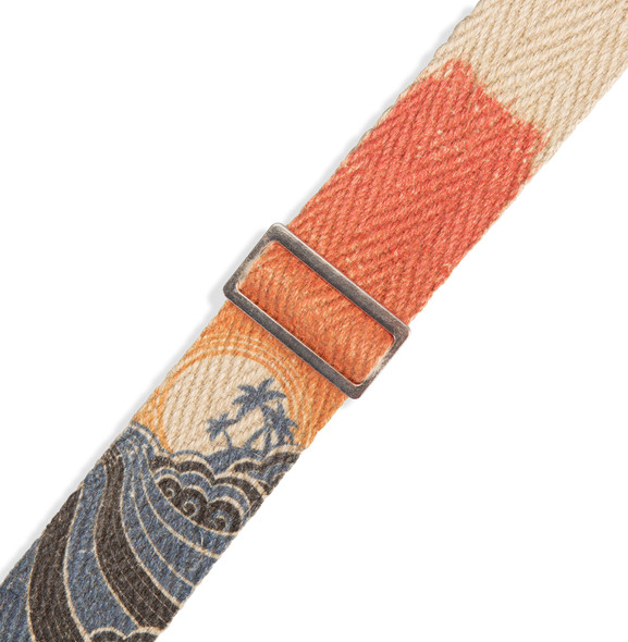 Levy's Leathers MH8P-001 - 2 inch Wide Hemp Guitar Strap.