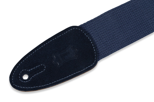 Levy's Leathers MC8-NAV -  2" Wide Navy Cotton Guitar Strap.