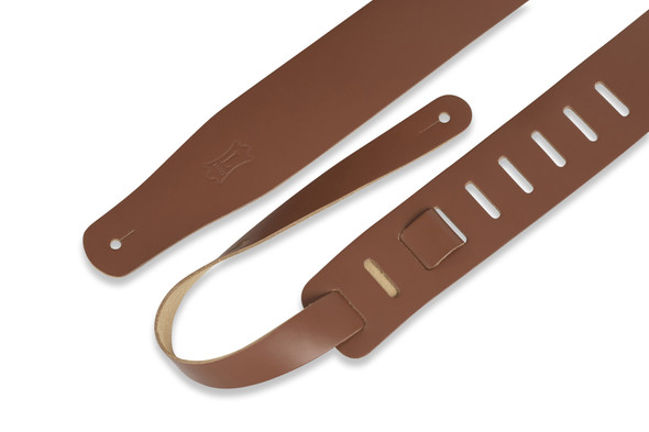 Levy's Leathers M26-WAL -  2 1/2" Wide Genuine Leather Guitar Strap.