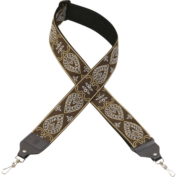 Levy's Leathers M10HT-24 -  2" Wide Jacquard Banjo Strap.