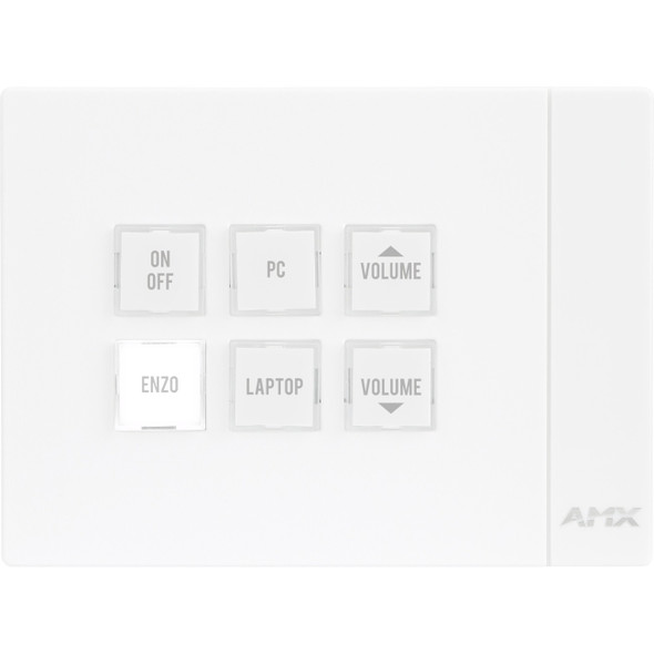 AMX MKP-106 6 Button Massio Keypad