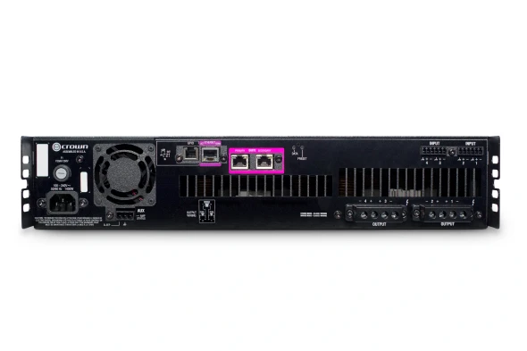 Crown DCi 4|600DA Four-Channel Dante/AES67 Power Amplifier