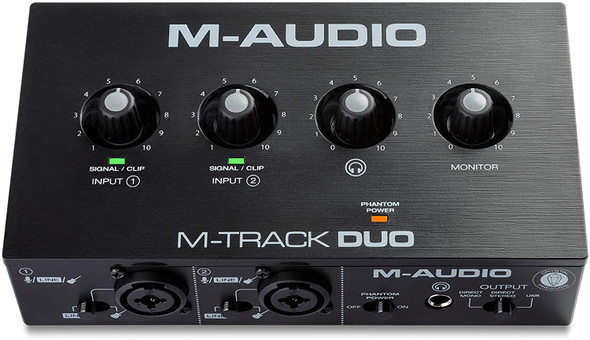 M-Audio MTRACKSOLOII 2-IN 2-OUT USB AUDIO IO WITH 1 MIC PRE