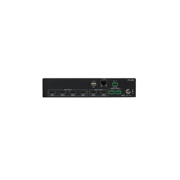 AMX PR-0402 Precis 4x2 4K60 HDMI Switcher