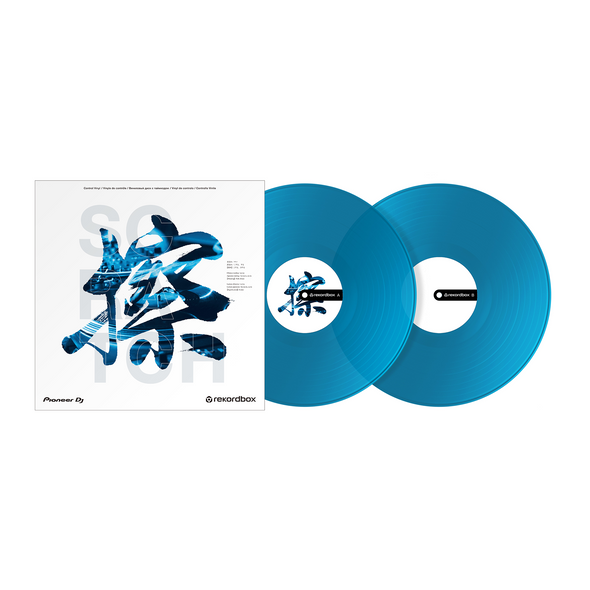 Pioneer DJ RB-VD2 Rekordbox Control Vinyl – Clear Blue 