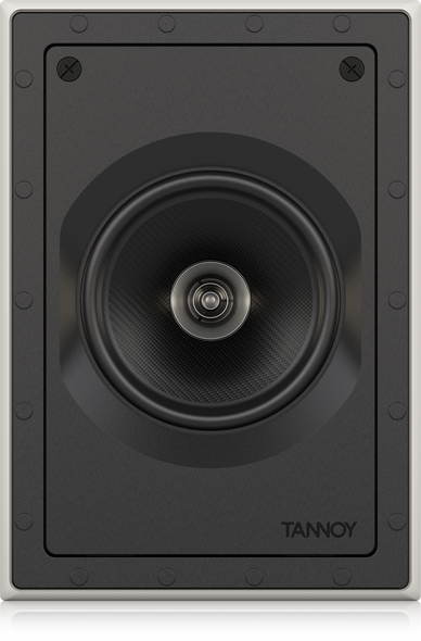 Tannoy TA-QCI 6DC IW-WH High-Performance 6" Dual Concentric Wall-Mount Loudspeaker for Installation Applications