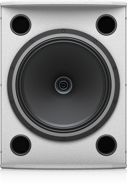 Tannoy TA-VXP12-WH 1,600 Watt 12" Dual Concentric Powered Sound Reinforcement Loudspeaker with Integrated LAB GRUPPEN IDEEA Class-D Amplification (White)