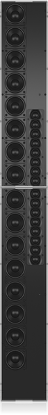 Tannoy TA-QFLEX 32 SYSTEM WH Digitally Steerable Powered Column Array Loudspeaker with 32 Independently Controlled Drivers, Integrated DSP and BeamEngine GUI Control for Installation Applications