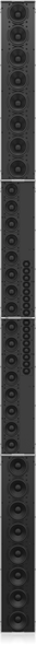 Tannoy TA-QFLEX-48 SYSTEM WH Digitally Steerable Powered Column Array Loudspeaker with 48 Independently Controlled Drivers, Integrated DSP and BeamEngine GUI Control for Installation Applications