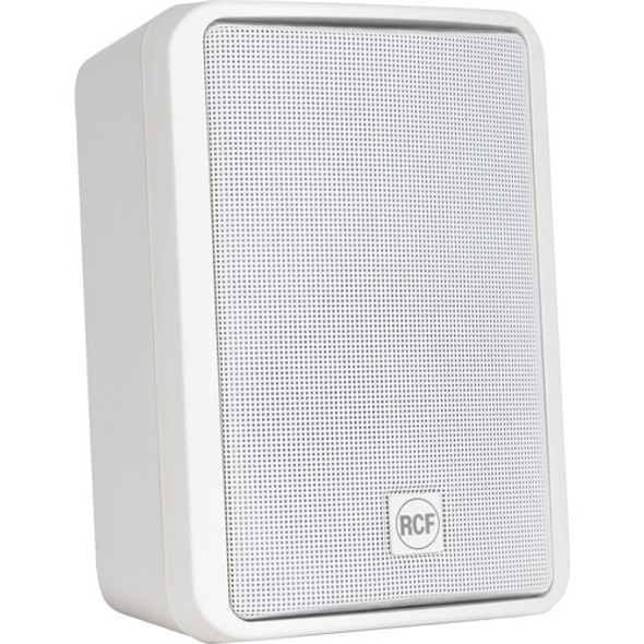 RCF MR40-T-W Two-Way Bass Reflex Speaker 4" w/ Transformer (Wht)