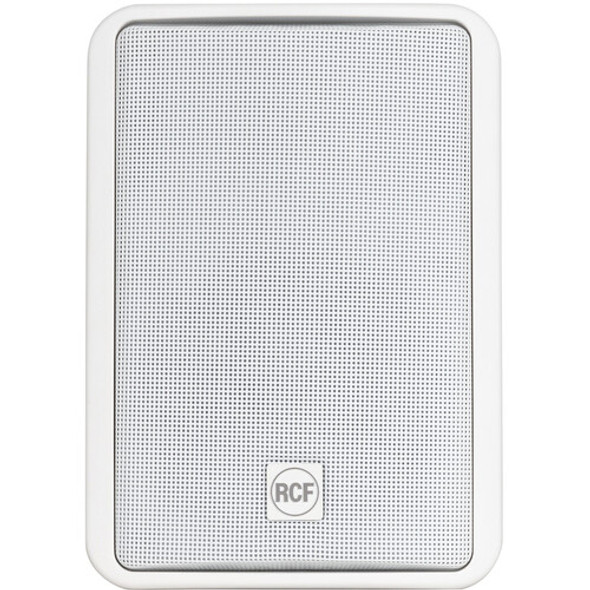 RCF MR40-T-W Two-Way Bass Reflex Speaker 4" w/ Transformer (Wht)