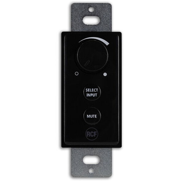 RCF RC-401 Wall Mount Remote Control (Blk)